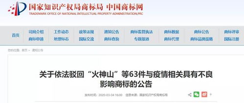火神山 商標(biāo)被美發(fā)用品公司注冊(cè) 網(wǎng)友 只駁回還不夠